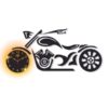 bike clock-with-light-diy-clock