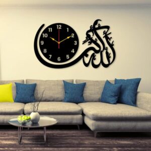 allah-hu-akbar-wall-clock-i-wall-clocks-for-bedroom-i-quartz-watch-diy-design-black-color-1-